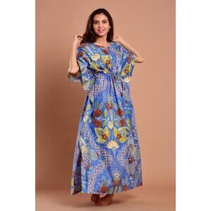 Caftan Dress for Women Long Kaftan Loungewear Resort Wear Boho Beach Cover Up